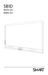 SMART SBID8084i-G4 Bedienungsanleitung