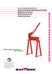 Rotwerk RT 500 S Gebrauchsanweisung