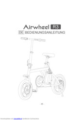 Airwheel R3 Bedienungsanleitung