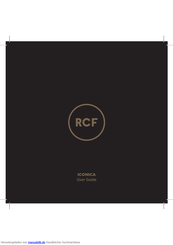 RCF ICONICA Bedienungsanleitung