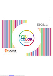 NGM You Color E505 plus Bedienungsanleitung
