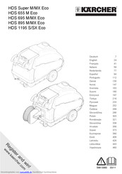 Kärcher HDS 695 MX Eco Originalbetriebsanleitung