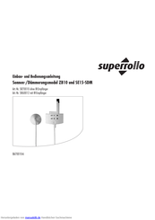 superrollo SR70010 Einbau- Und Bedienungsanleitung