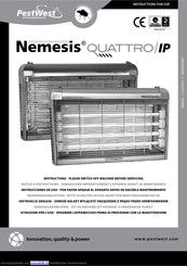 PestWest Electronics Nemesis Quattro Bedienungsanleitung