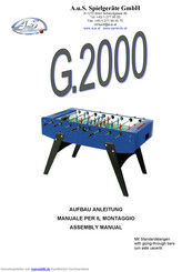 AundS G.2000 Aufbauanleitung