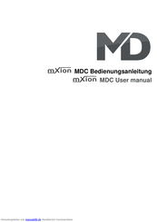MD mXion MDC Bedienungsanleitung