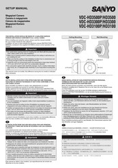 Sanyo VDC-HD3100 Bedienungsanleitung