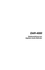 Auerswald DAR-4000 Bedienungsanleitung