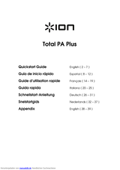 ION TOTAL PA PLUS Schnellstartanleitung