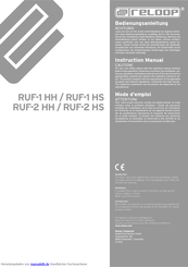 Reloop RUF-1 HH Bedienungsanleitung