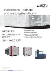 Lennox HYDROLEAN SWH Installations - Betriebsund Wartungshandbuch