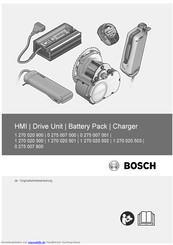 Bosch 1 270 020 900 Originalbetriebsanleitung