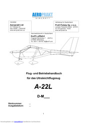 AEROPRAKT A-22L Betriebshandbuch