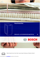 Bosch WOT20542 Gebrauchsanleitung