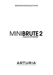 Arturia MiniBrute 2 Bedienungsanleitung