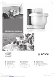 Bosch MUM48A1 Gebrauchsanleitung