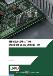 DAAB FUNK DBR1-M4 Bedienungsanleitung