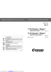 Conrad Electronic Whisper Bedienungsanleitung