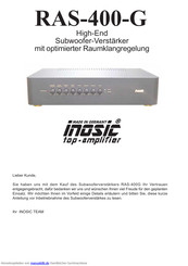 inosic RAS-400-G Benutzerhandbuch
