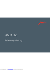 Jura JAGUA S60 Bedienungsanleitung