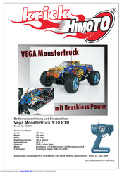 Krick Himoto VEGA Monstertruck Bedienungsanleitung