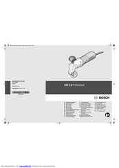 Bosch GSC 2,8 Professional Originalbetriebsanleitung