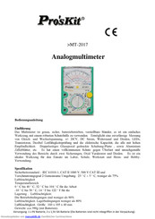 Pro'sKit mt-2017 Bedienungsanleitung