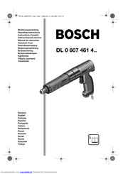 Bosch DL 0 607 461 401 Bedienungsanleitung