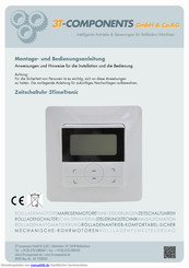 3T-Components 3TimeTronic Montage- Und Bedienungsanleitung
