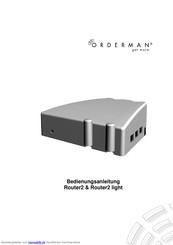 Orderman Router2 Bedienungsanleitung