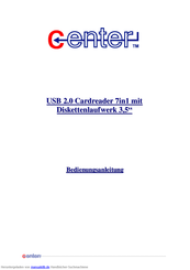 C-enter PE-1260-919 Bedienungsanleitung