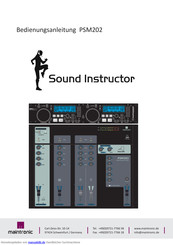 Maintronic Sound Instructor PSM202 Bedienungsanleitung