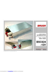 Brusa BSC624-12V Betriebsanleitung