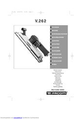 Facom V.262 Gebrauchsanweisung