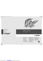 Bosch GST Professional 140 CE Originalbetriebsanleitung