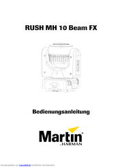 Martin RUSH MH 10 Beam FX Bedienungsanleitung