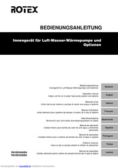 Rotex RKHBX008BA Bedienungsanleitung