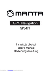 Manta GPS471 Bedienungsanleitung
