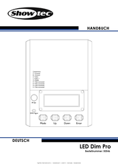 SHOWTEC LED Dim Pro Handbuch