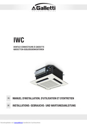 Galletti IWC 44 Gebrauchs-, Installations- Und Wartungsanleitung