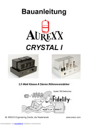 Aurexx CRYSTAL I Bauanleitung