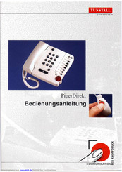 Tunstall PiperDirekt Bedienungsanleitung