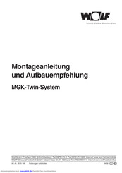 Wolf MGK-Twin-System Montageanleitung