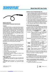 Shure BETA 98D/S Bedienungsanleitung