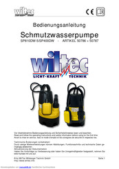 WilTec 50786 Bedienungsanleitung