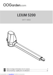 OOGarden LEIUM 5200 Gebrauchsanleitung