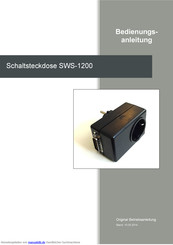 STEPCRAFT SWS-1200 Bedienungsanleitung