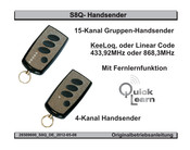 Dickert Electronic S8Q Originalbetriebsanleitung
