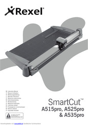 Rexel SmartCut A525pro Bedienungsanleitung