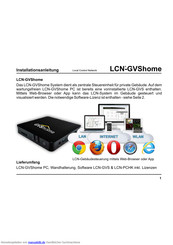 LCN GVShome Installationsanleitung
